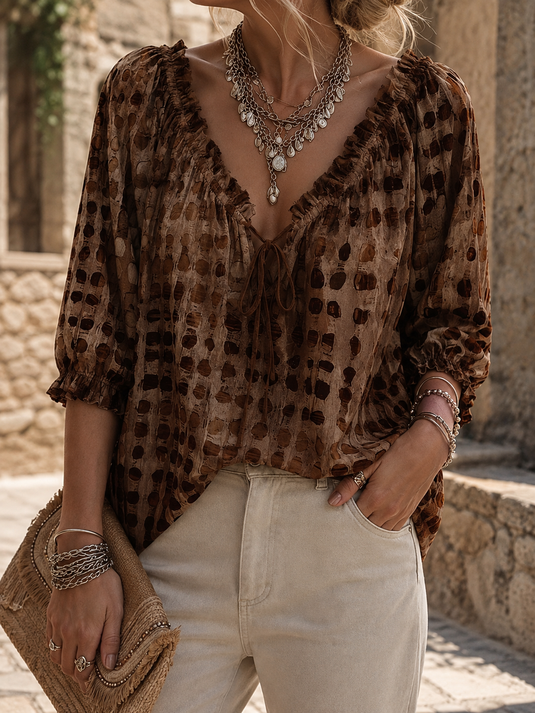 Blouse Charme Intemporel